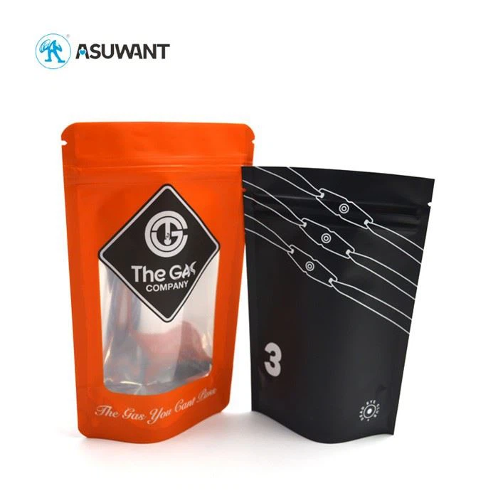 Stand up pouch cannabis thc hamp blomsteremballasjepose luktesikker emballasje