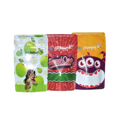 Ugrasemballasje Pre Roll Edible Packing Zipper plastvarmepakke