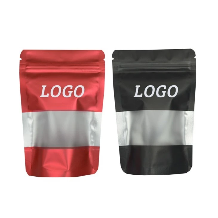 Aluminiumsfolie emballasje Zip Lock Bag Doypack Mylar Oppbevaringsmatposer