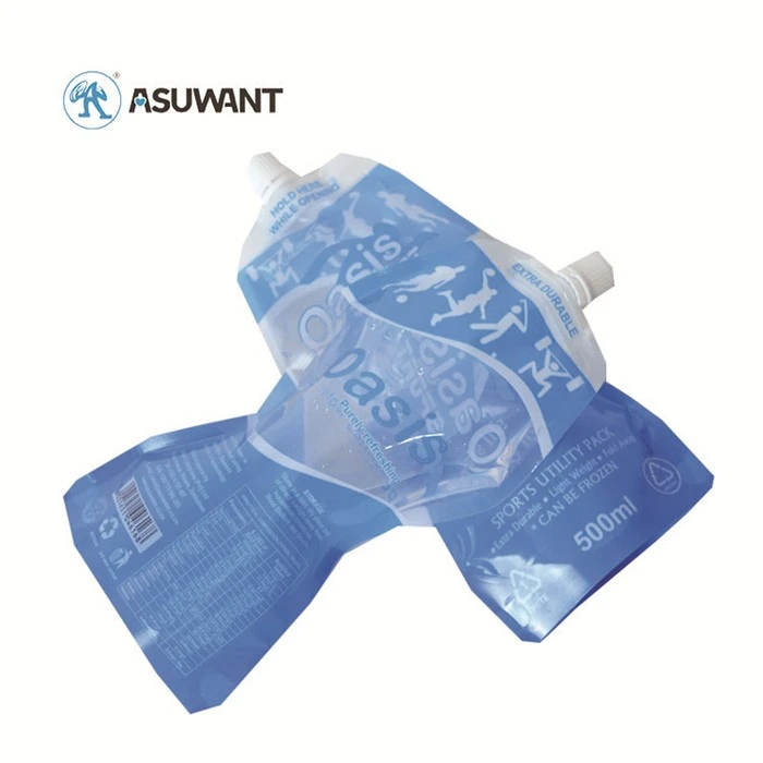 Food Grade 500 1000ml Spout Pouch Liquid Gel Packaging Pouches With Spout Cosmetic Packaging Bag Liquid Packaging